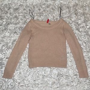 Pastel Pink Knit Sweater